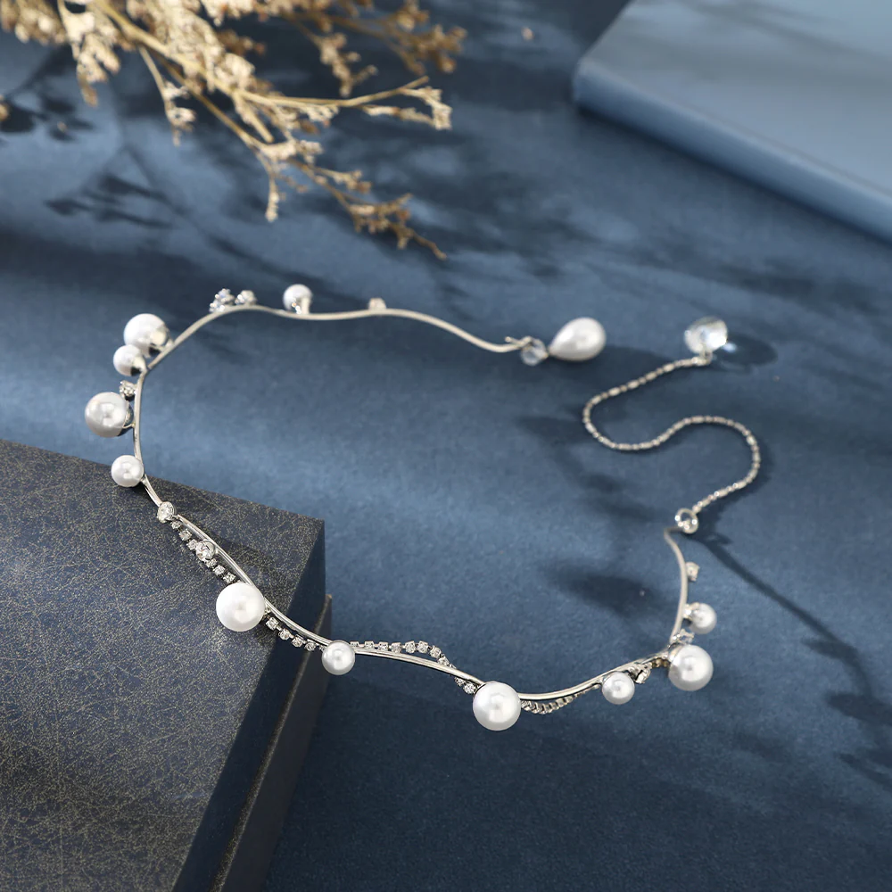 Metal Gold Silver Headband - Image 70