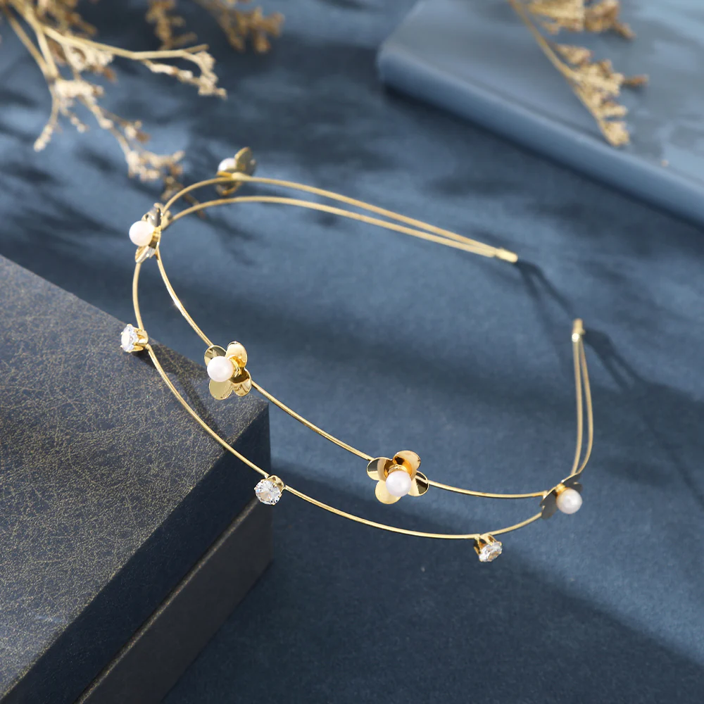Metal Gold Silver Headband - Image 71