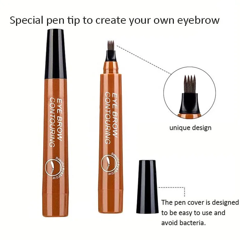 Microblading Waterproof Eyebrow Pen - Image 4
