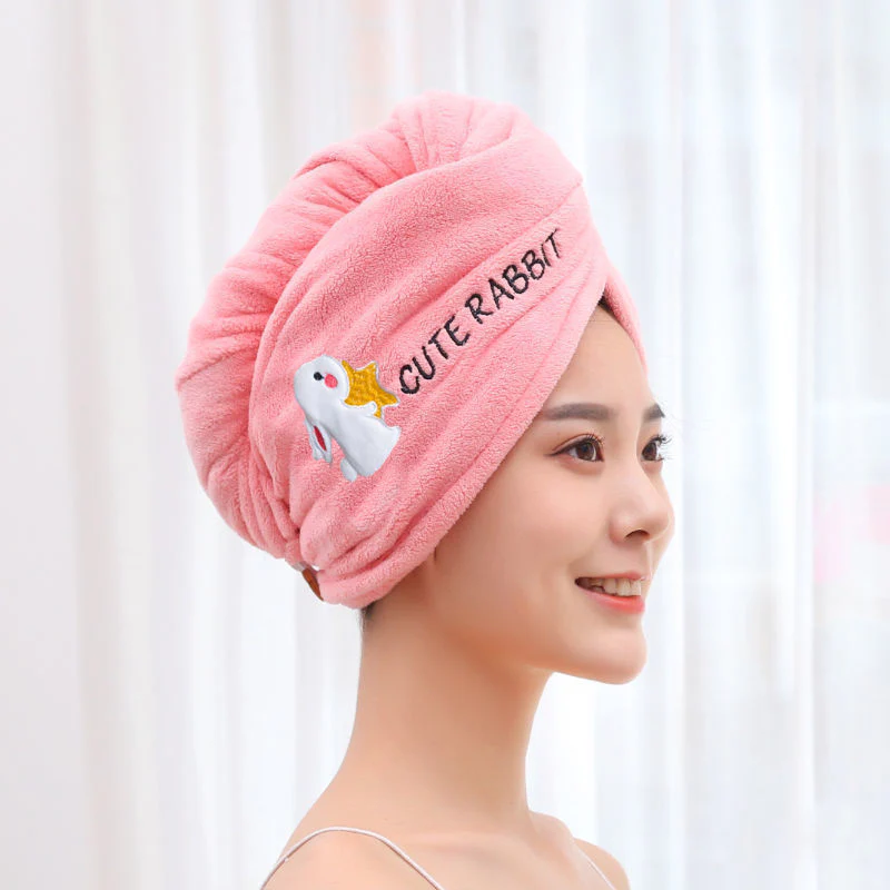 Microfiber Hair Drying Towel - Image 4