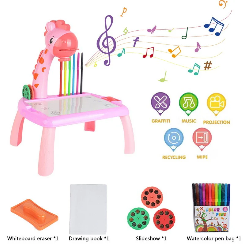 Mini Children Led Projector Art Drawing Table - Image 22