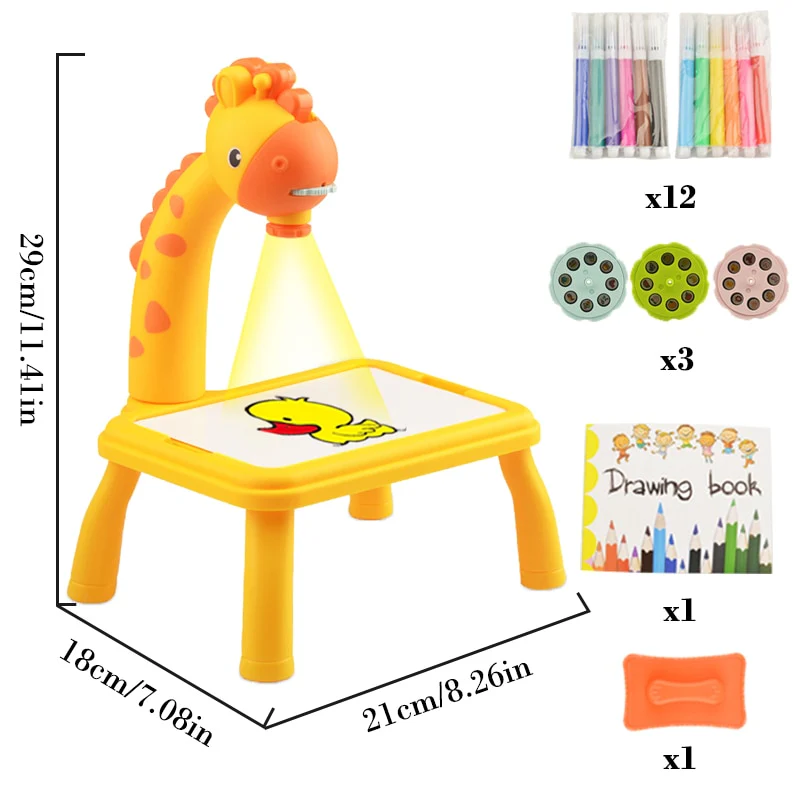 Mini Children Led Projector Art Drawing Table - Image 3
