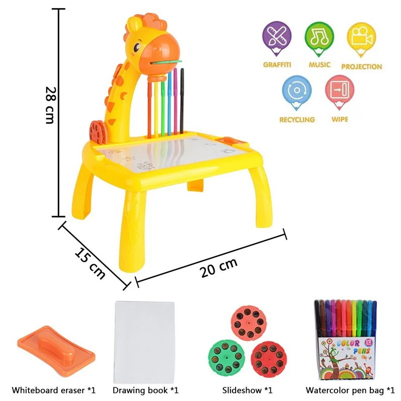 Mini Children Led Projector Art Drawing Table - Image 5