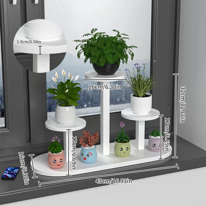 Minimalist Office Plant Rack - Image 10
