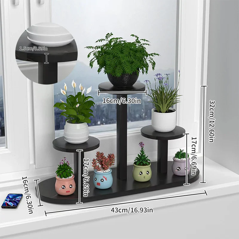 Minimalist Office Plant Rack - Image 11