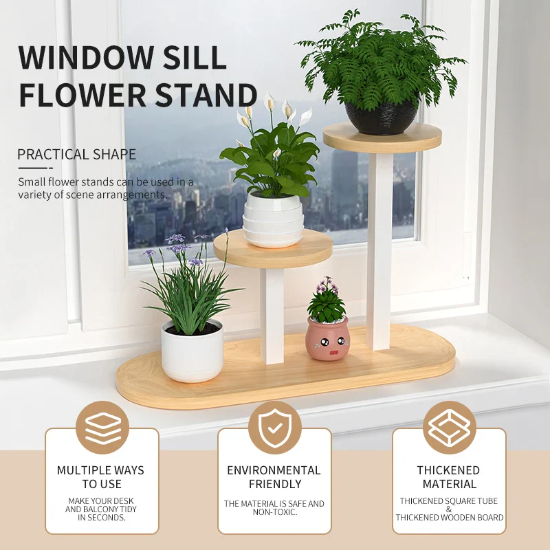 Minimalist Office Plant Rack - Image 3