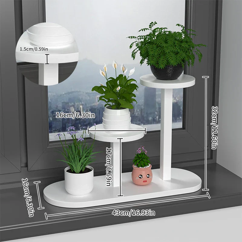 Minimalist Office Plant Rack - Image 7