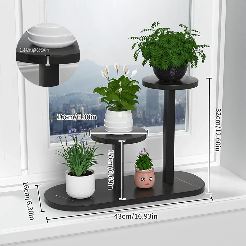 Minimalist Office Plant Rack - Image 8