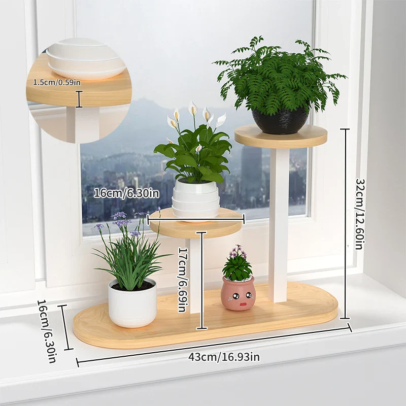 Minimalist Office Plant Rack - Image 9