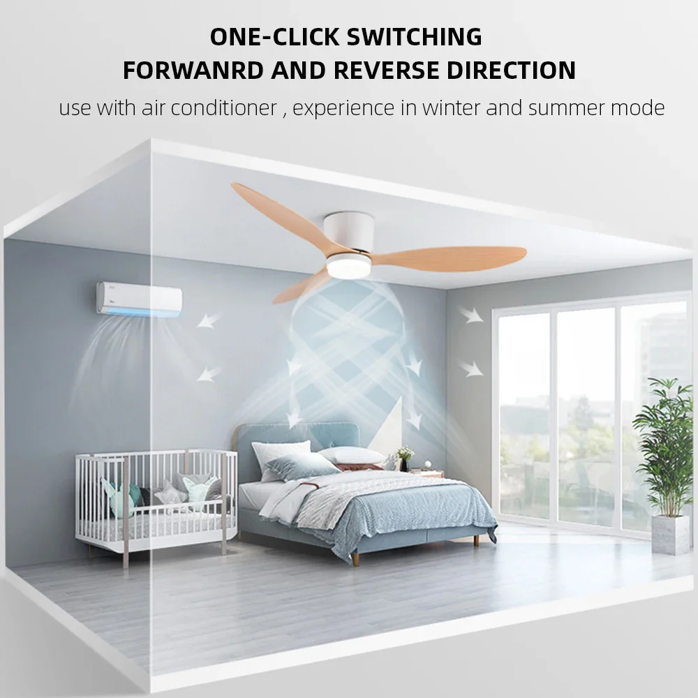 Modern Ceiling Fan with LED Light - Image 12