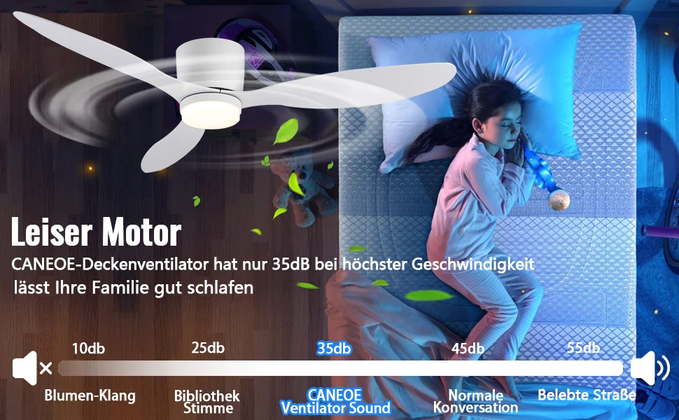 Modern Ceiling Fan with LED Light - Image 16