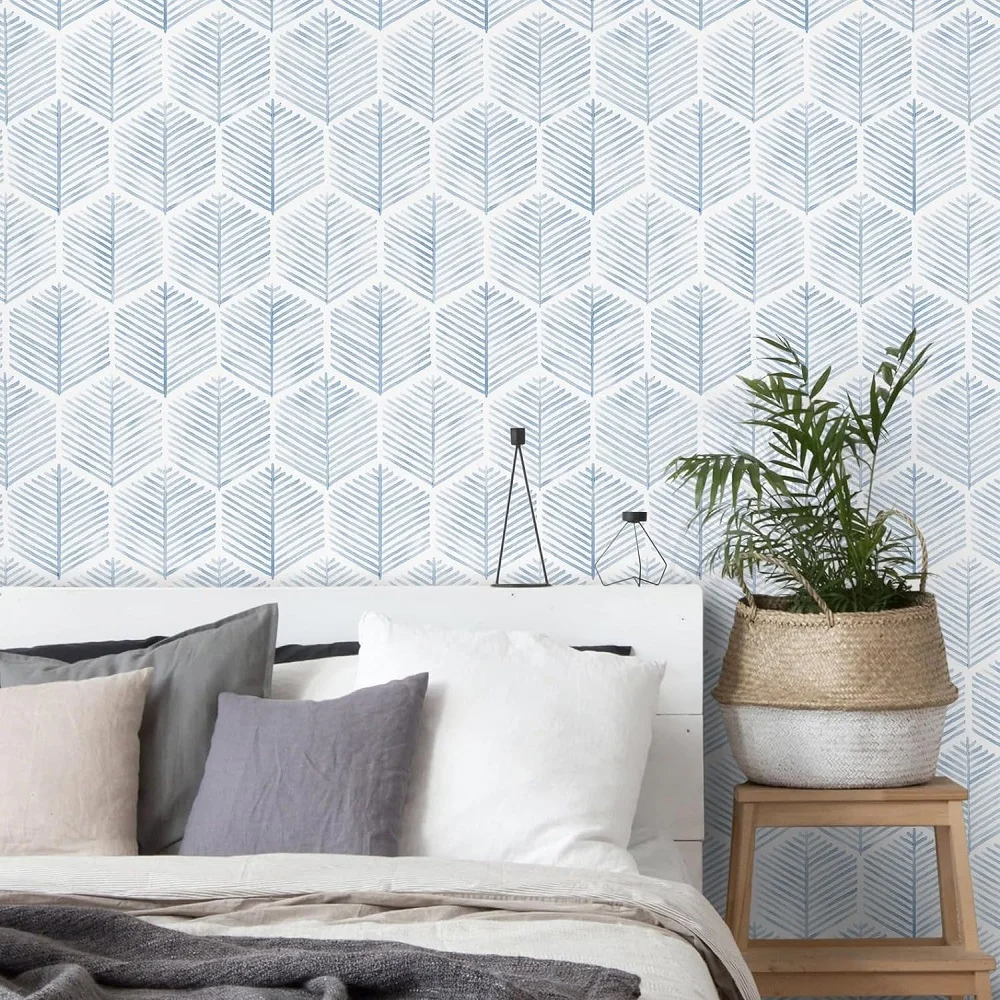 Modern Geometric Peel and Stick Wallpaper - Image 10