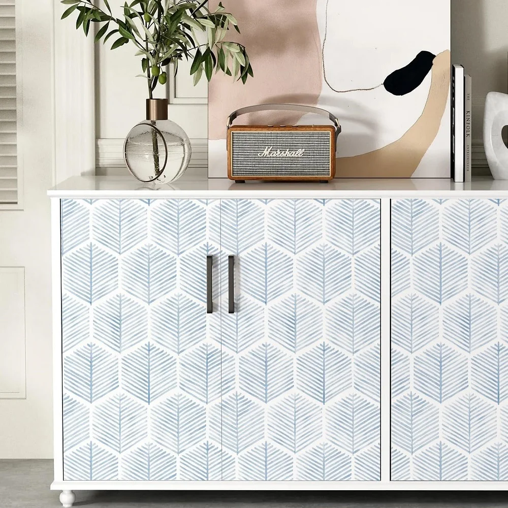 Modern Geometric Peel and Stick Wallpaper - Image 12