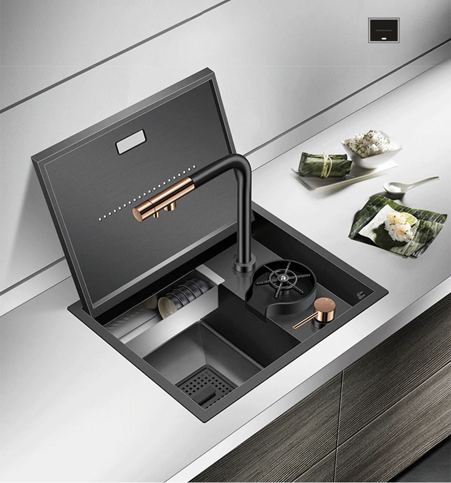 Modern Hidden Kitchen Sink - Image 14