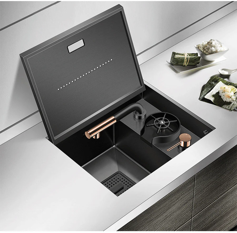 Modern Hidden Kitchen Sink - Image 20