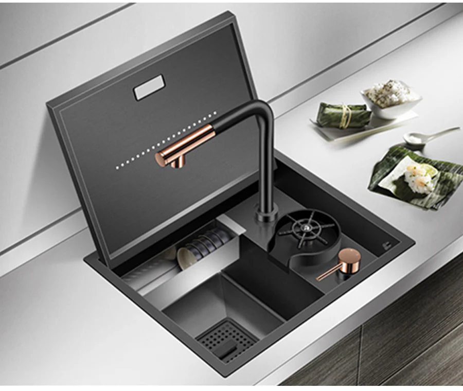 Modern Hidden Kitchen Sink - Image 21