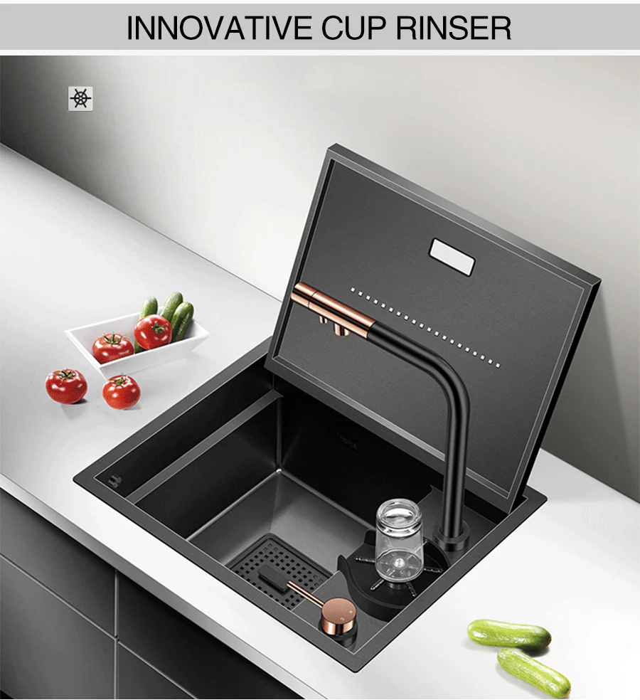 Modern Hidden Kitchen Sink - Image 22