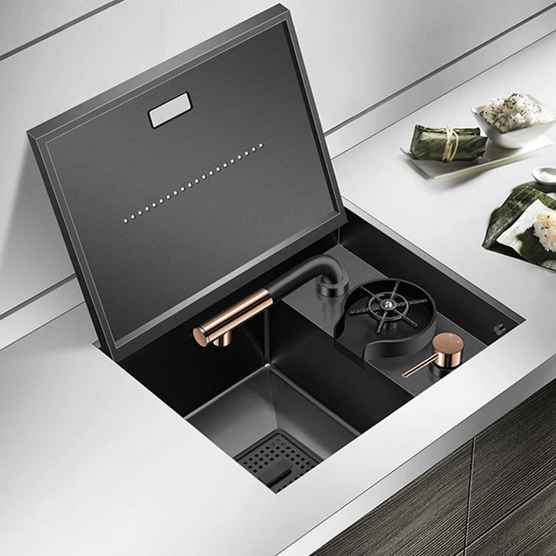 Modern Hidden Kitchen Sink - Image 9