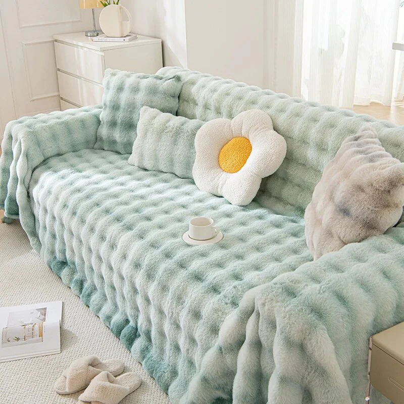 Modern Luxury Plush Sofa Cover - Image 10