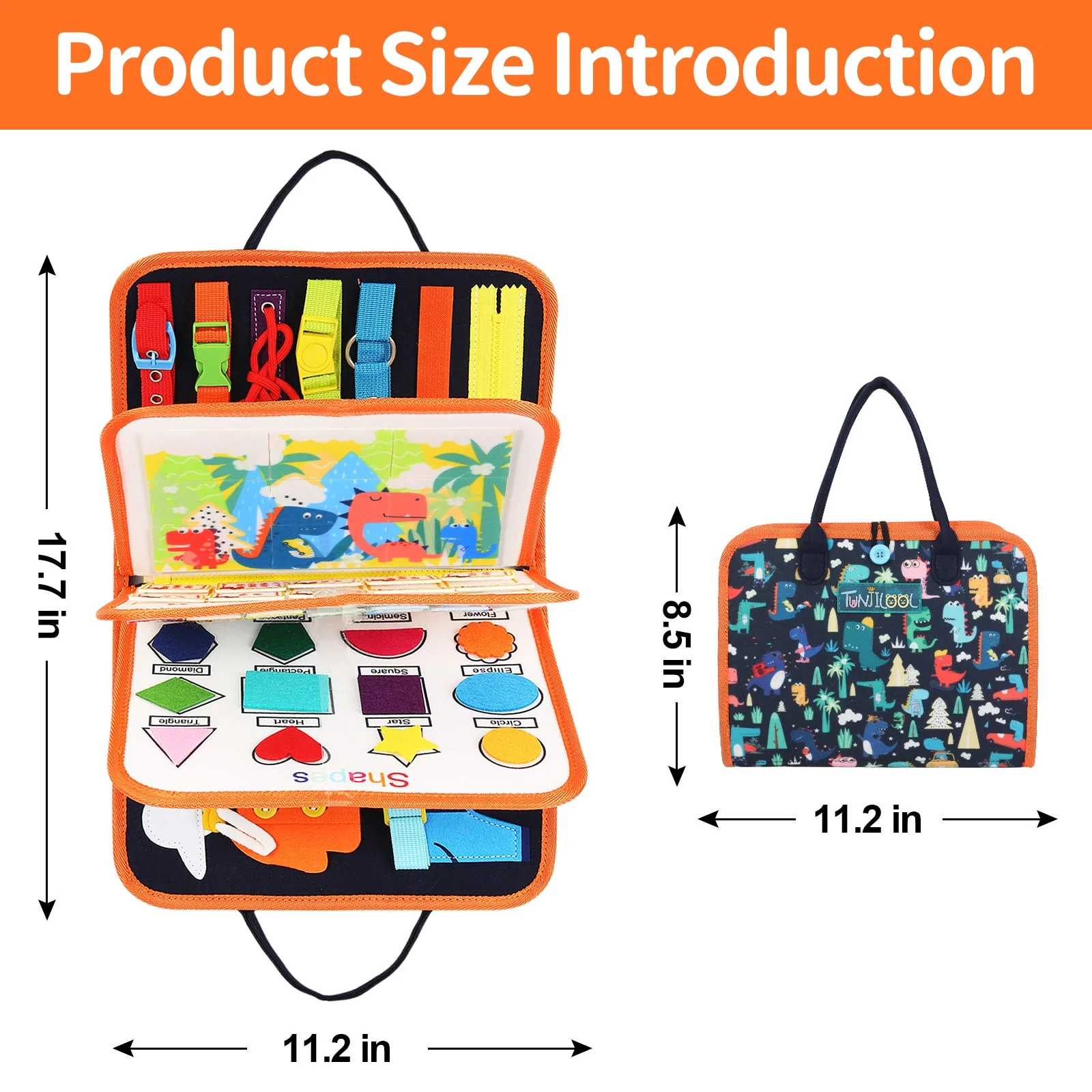 Montessori Educational Learning Playing Book - Image 10