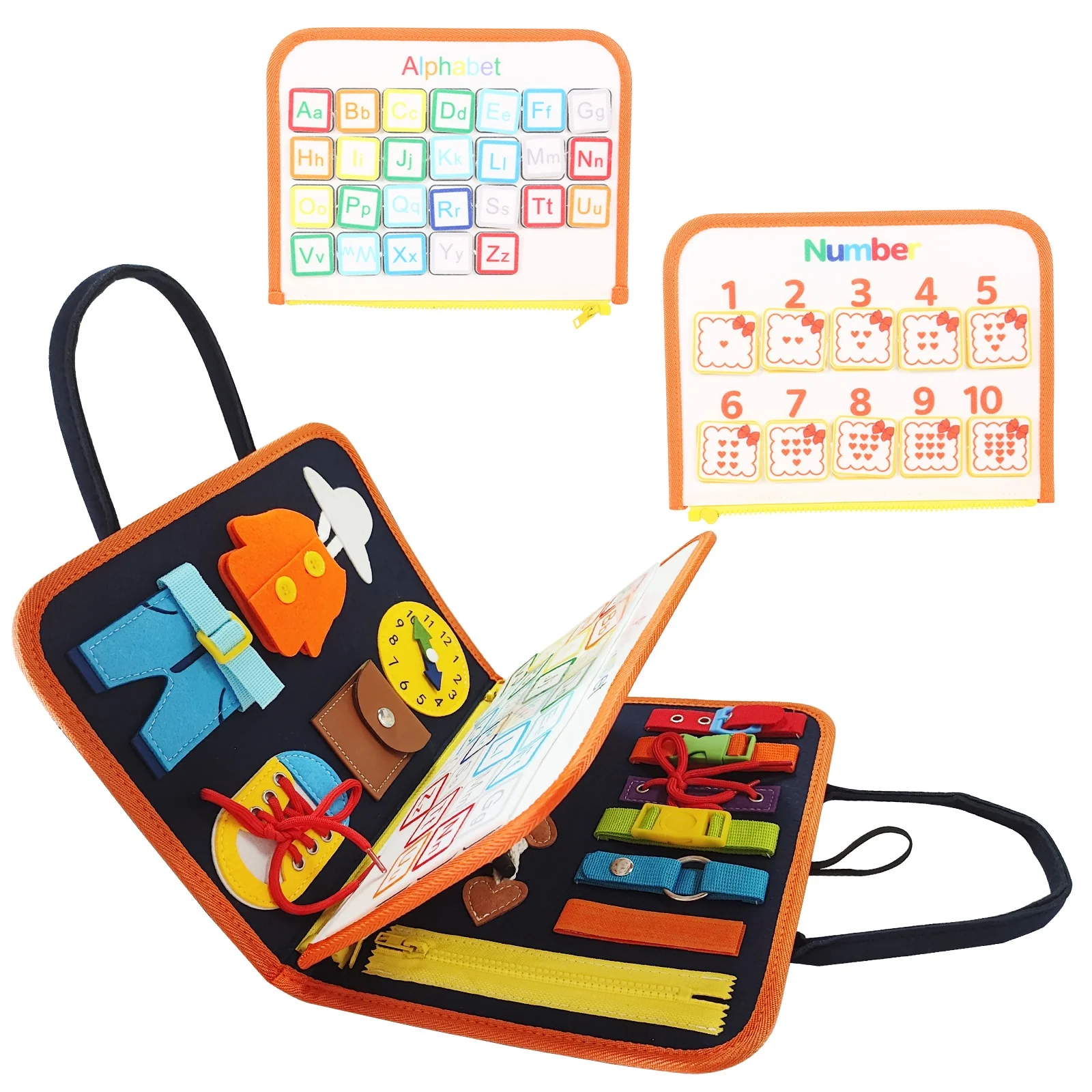 Montessori Educational Learning Playing Book - Image 2