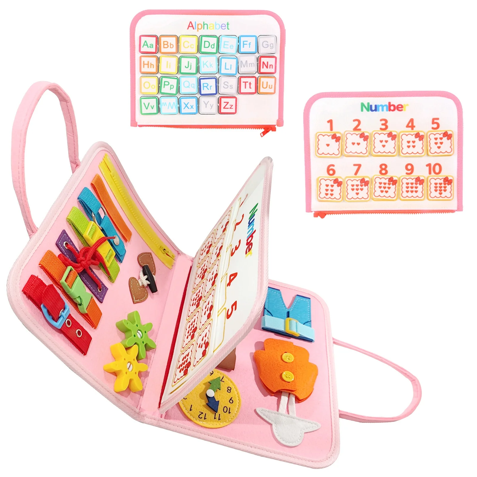 Montessori Educational Learning Playing Book - Image 3