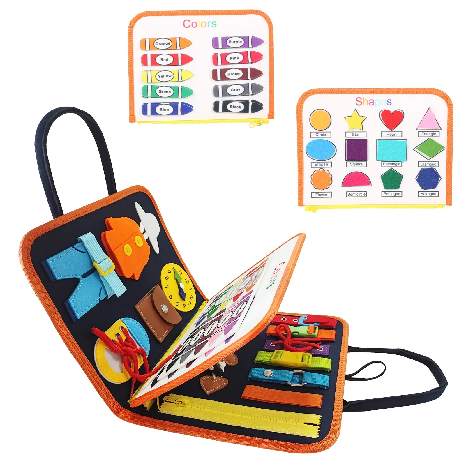Montessori Educational Learning Playing Book - Image 6