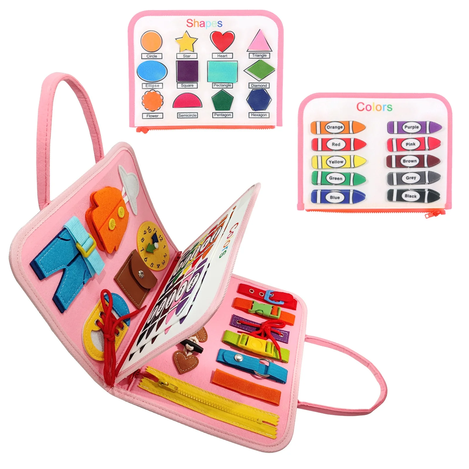 Montessori Educational Learning Playing Book - Image 7