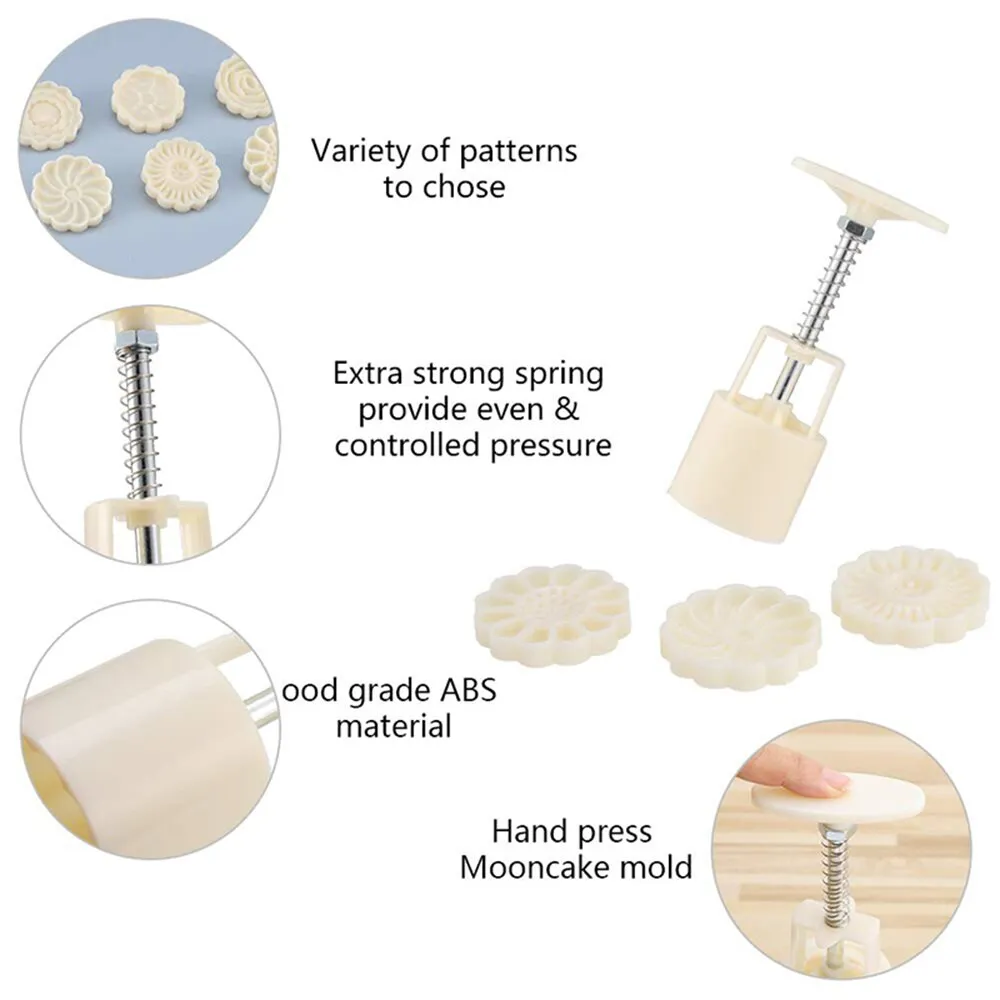 Mooncake Plastic Mold Set - Image 3