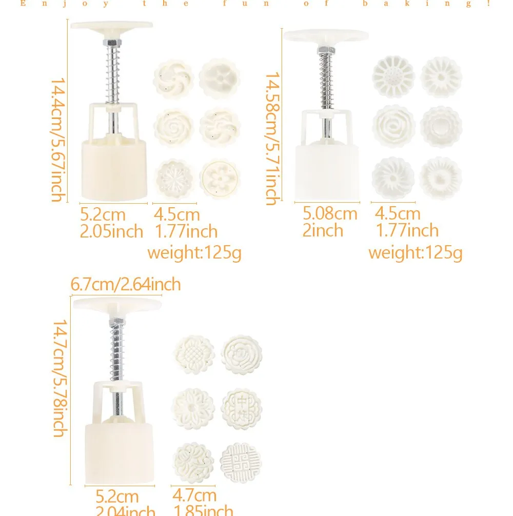Mooncake Plastic Mold Set - Image 5