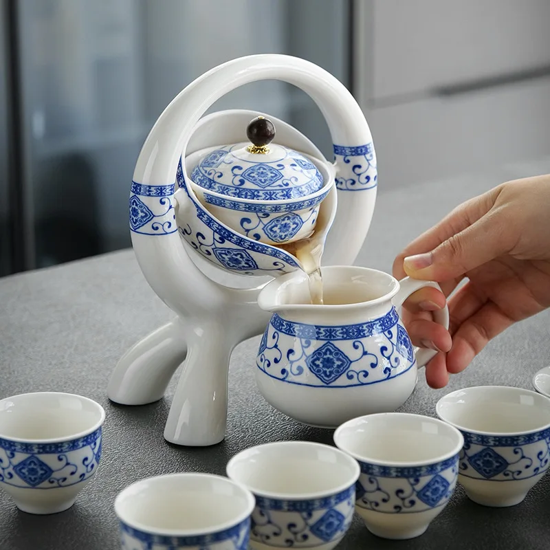 Moonlit Serenade: Chinese Kungfu Tea Set - Image 5