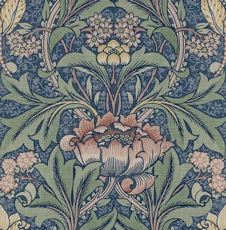 Morris Blue Peel & Stick - Image 5