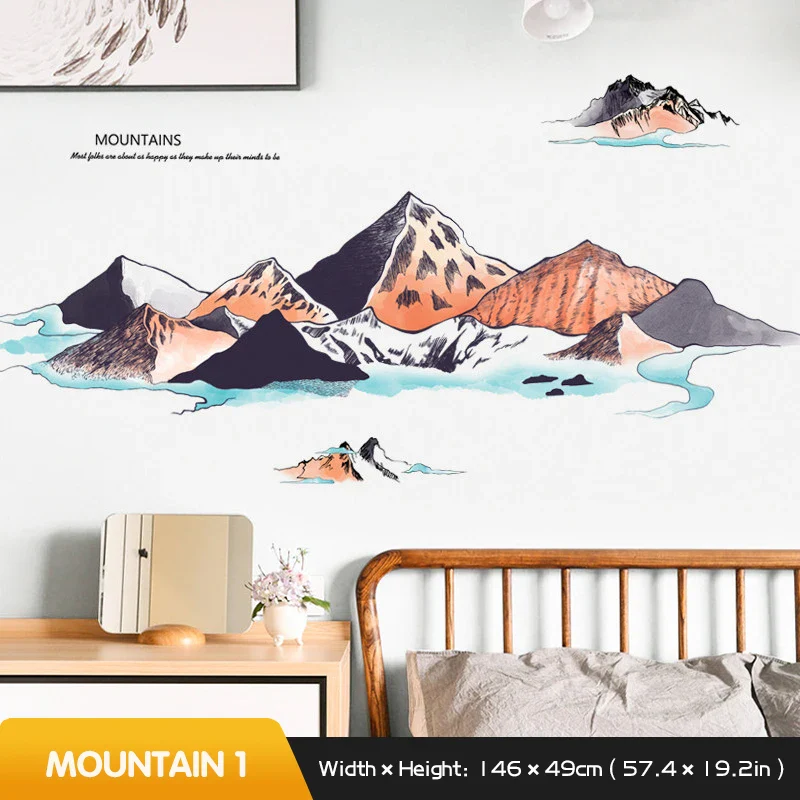 Mountain Wall Sticker - Image 8
