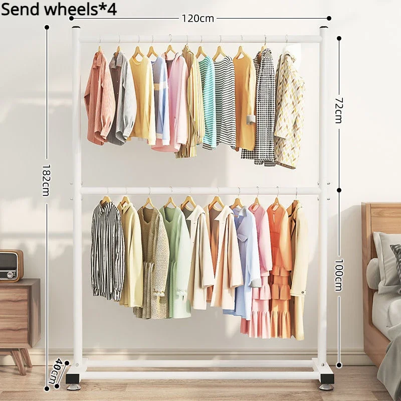 Movable Clothes Drying Rack - Image 10