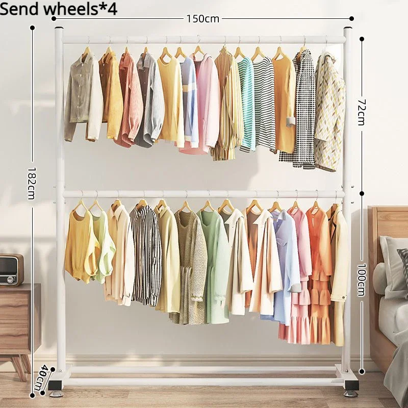 Movable Clothes Drying Rack - Image 11