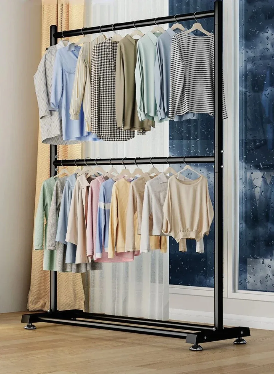 Movable Clothes Drying Rack - Image 24