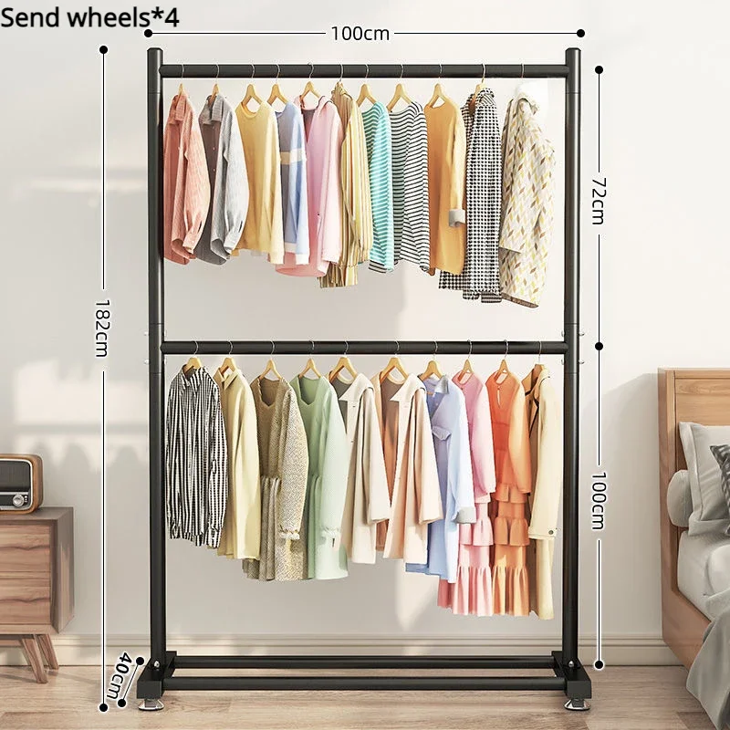 Movable Clothes Drying Rack - Image 7