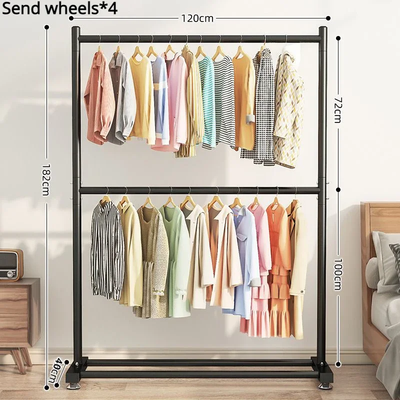 Movable Clothes Drying Rack - Image 8
