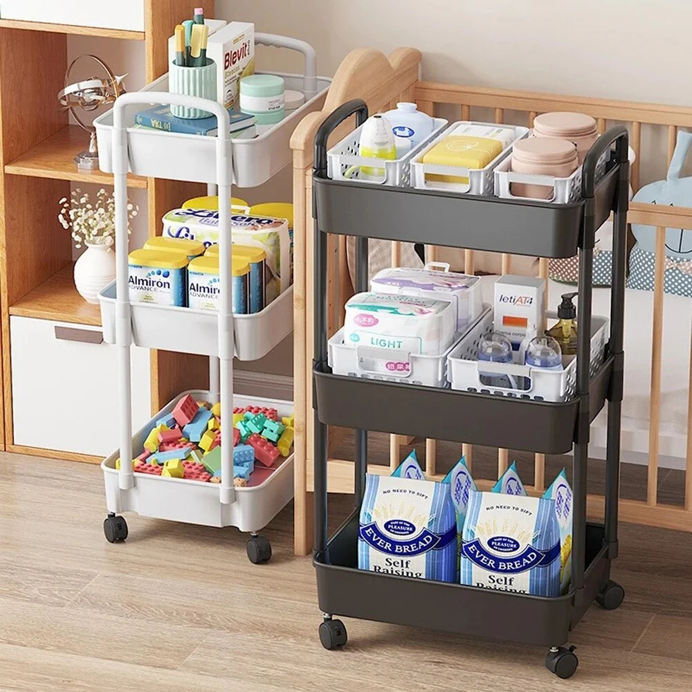 Movable Storage Rack Trolley - Image 13