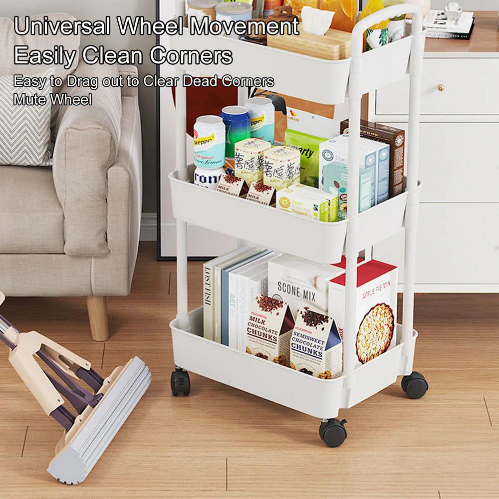 Movable Storage Rack Trolley - Image 16