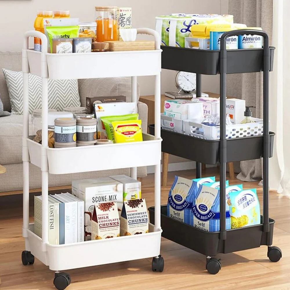 Movable Storage Rack Trolley - Image 6