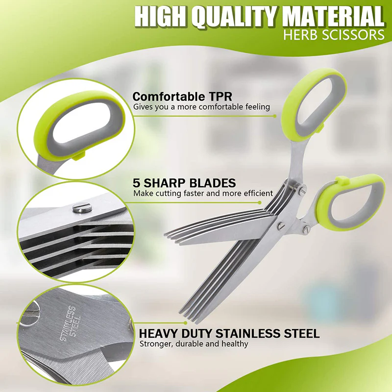 Multi-Layer Kitchen Scissors - Image 10