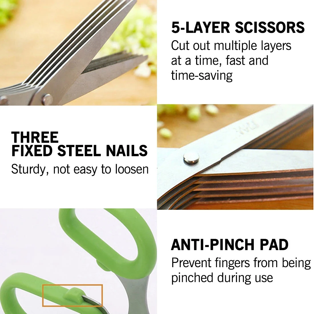 Multi-Layer Kitchen Scissors - Image 15