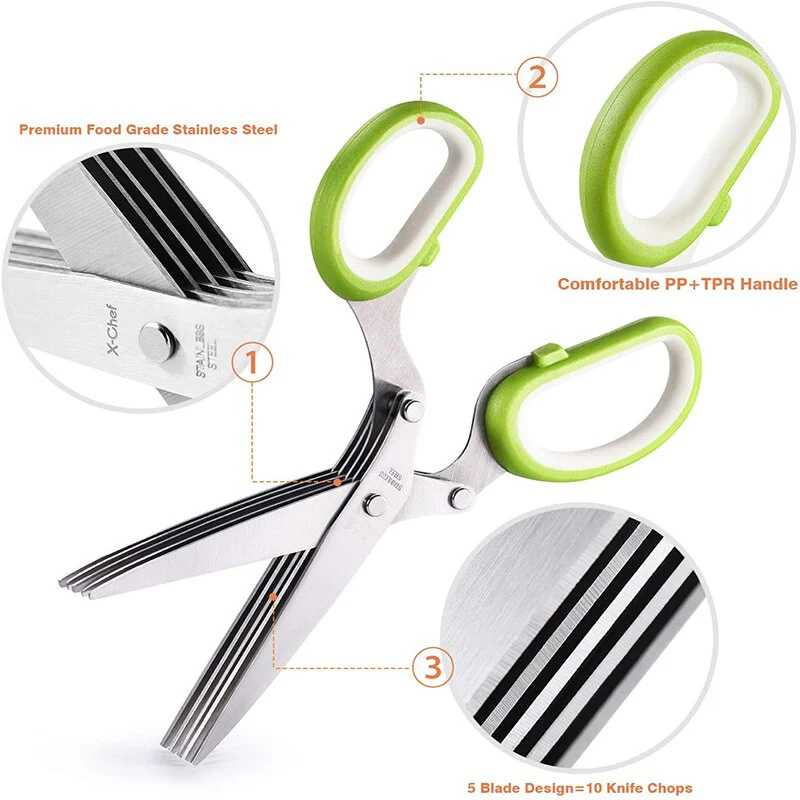 Multi-Layer Kitchen Scissors - Image 6