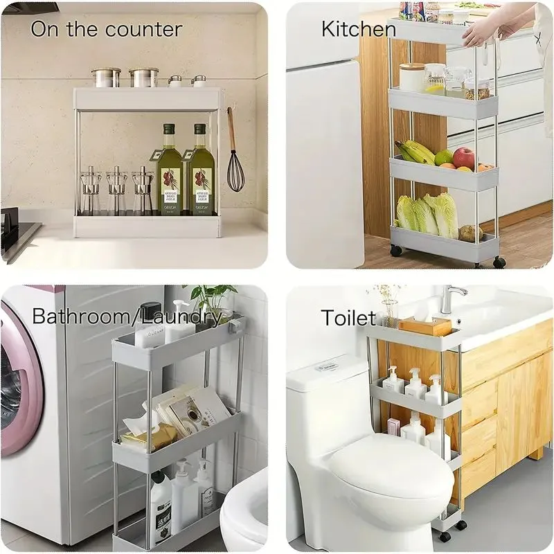 Multi-Layer Shelves Trolley Rack - Image 13