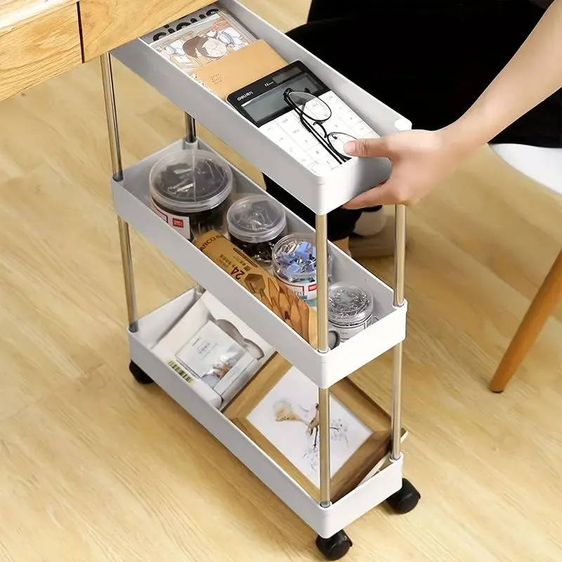 Multi-Layer Shelves Trolley Rack - Image 2
