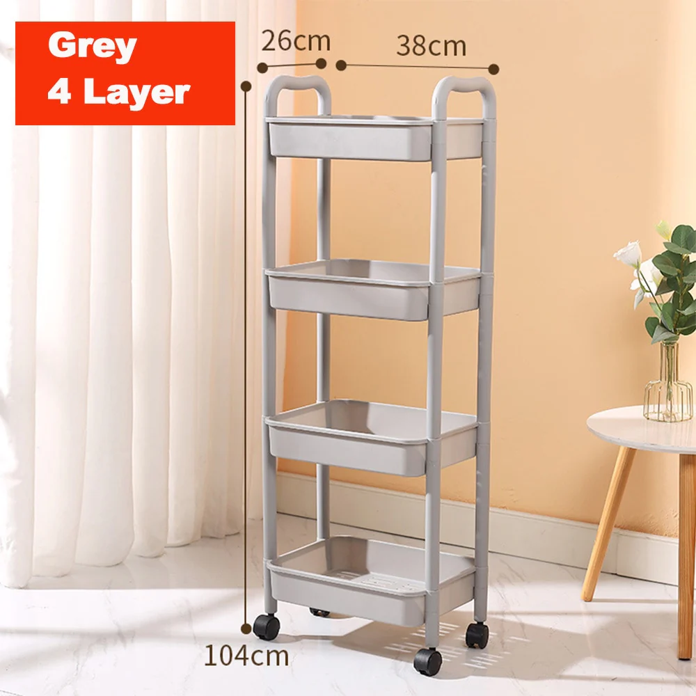 Multi-Layer Storage Trolley Rack - Image 10