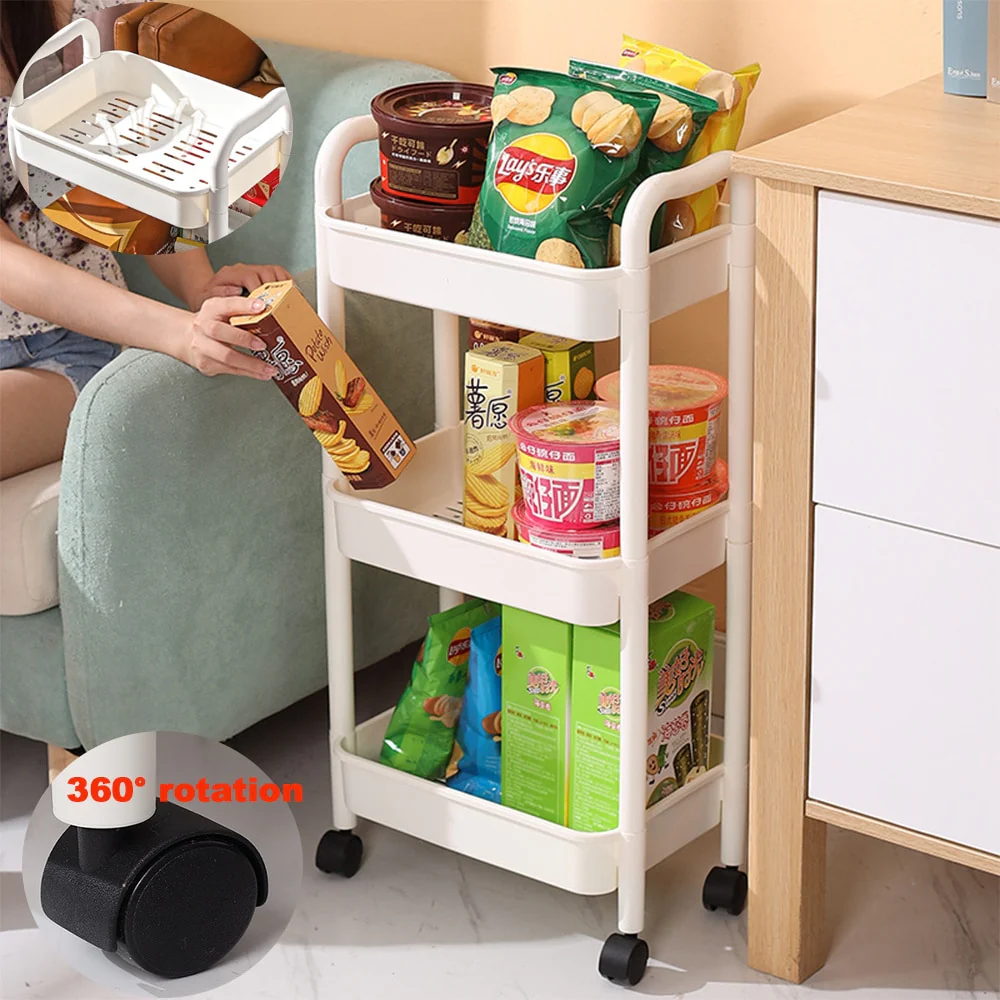 Multi-Layer Storage Trolley Rack - Image 11