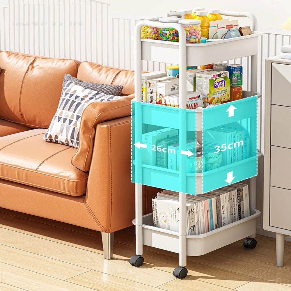 Multi-Layer Storage Trolley Rack - Image 13