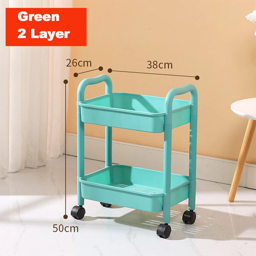 Multi-Layer Storage Trolley Rack - Image 3